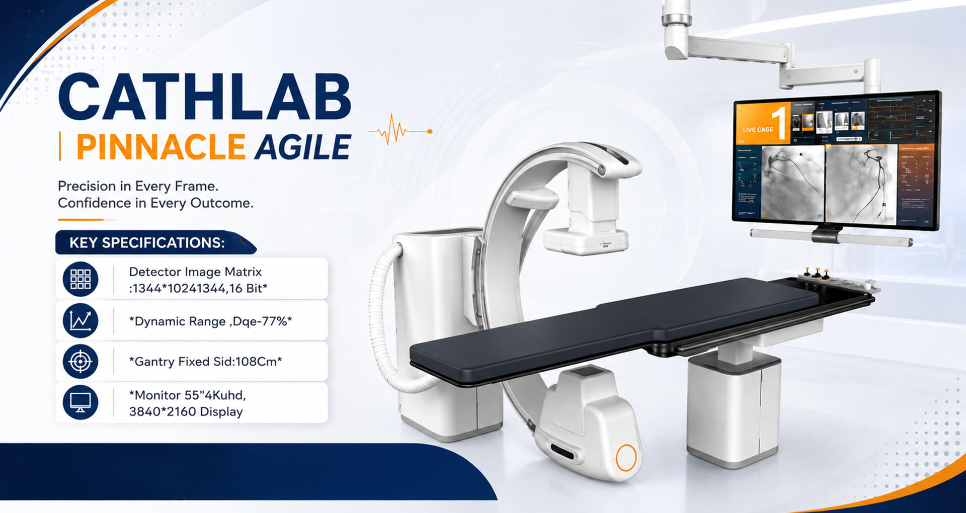 Pinnacle Agile versatile mobile flat panel cath lab in India