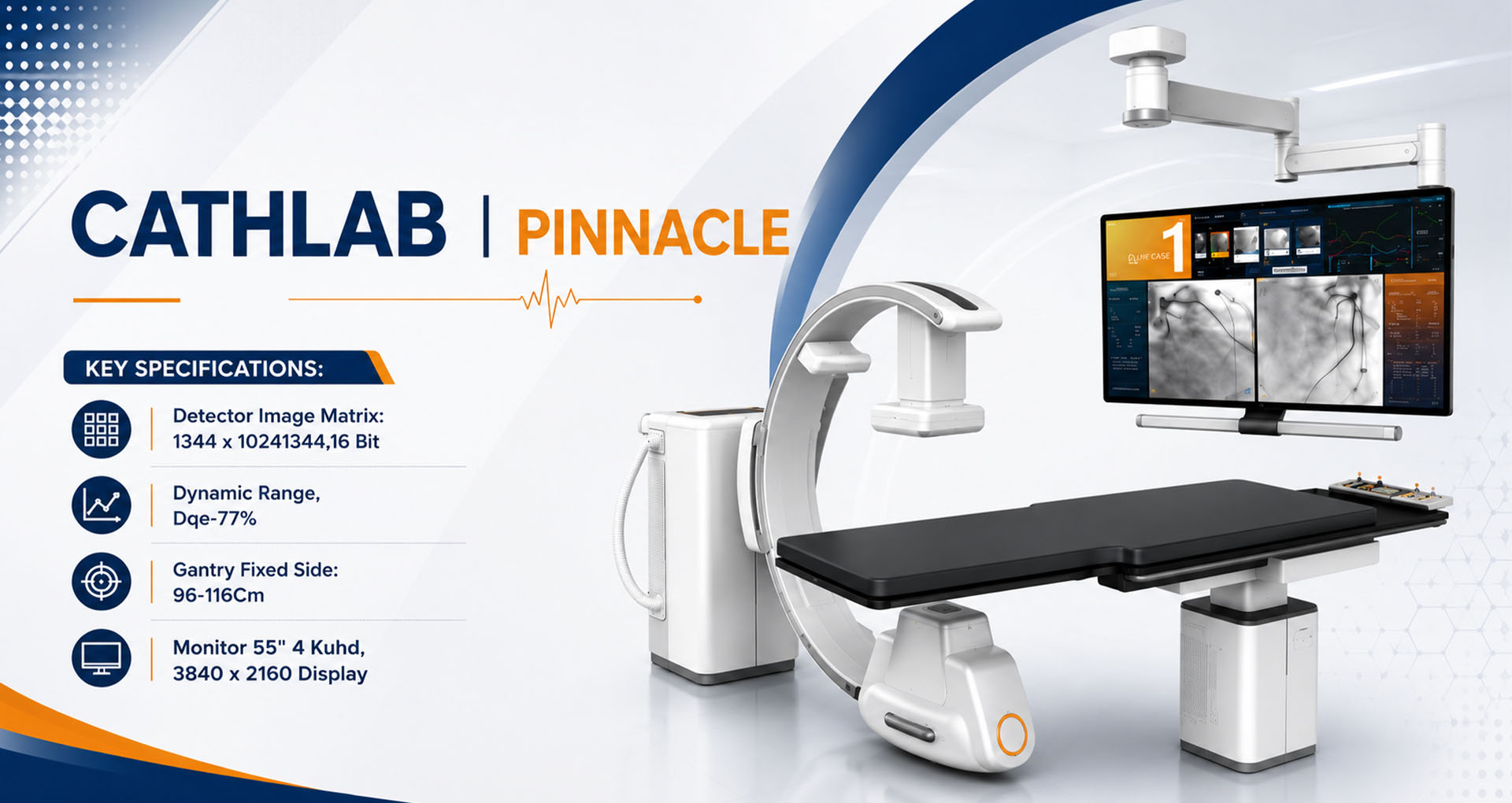 AMTZ Pinnacle fully digital cath lab India imaging equipment manufacturers and partners