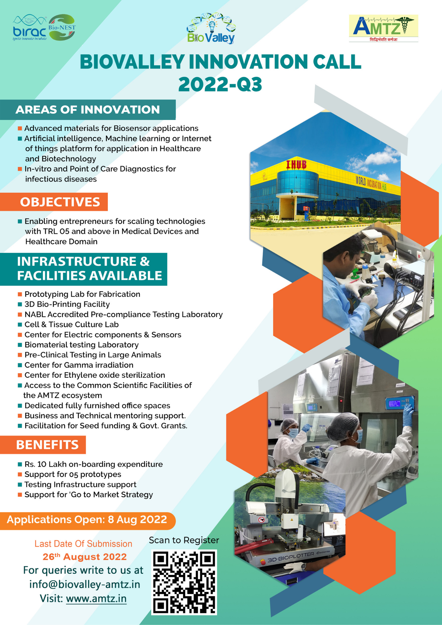 Biovalley Innovation Call 2022 for Biosensor Applications, Artificial Intelligence and Machine learning in health care Medtech and Biotechnology